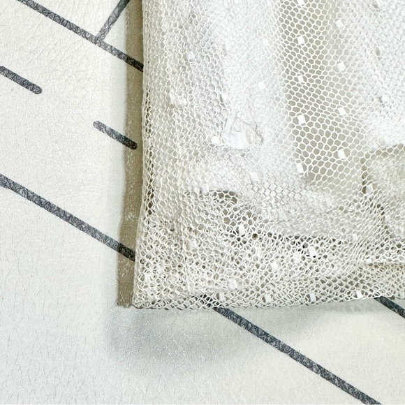 Bonpoint Off-White Amande Dress with Yellow Trim - Picture 4 of 7